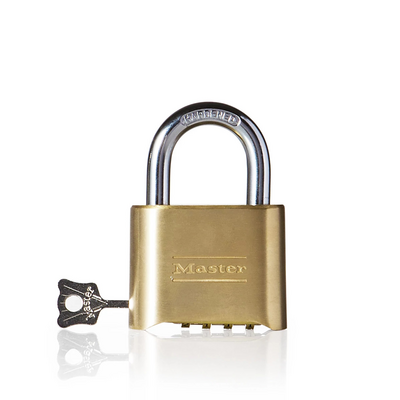 Numerolukko Master Lock messinki