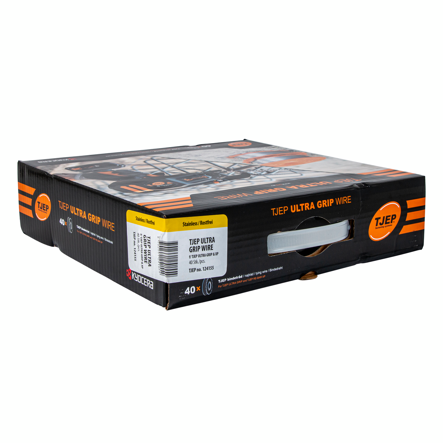 Sidontalanka TJEP 0,8mm A4 ruostumaton teräs 40 rullaa