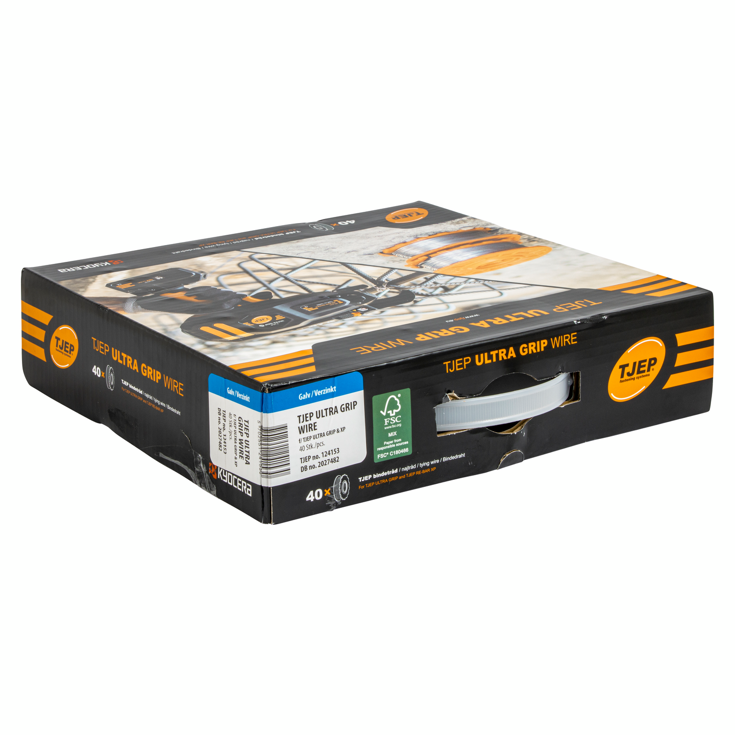 Sidontalanka TJEP 0,8mm sähkösinkitty 40 rullaa