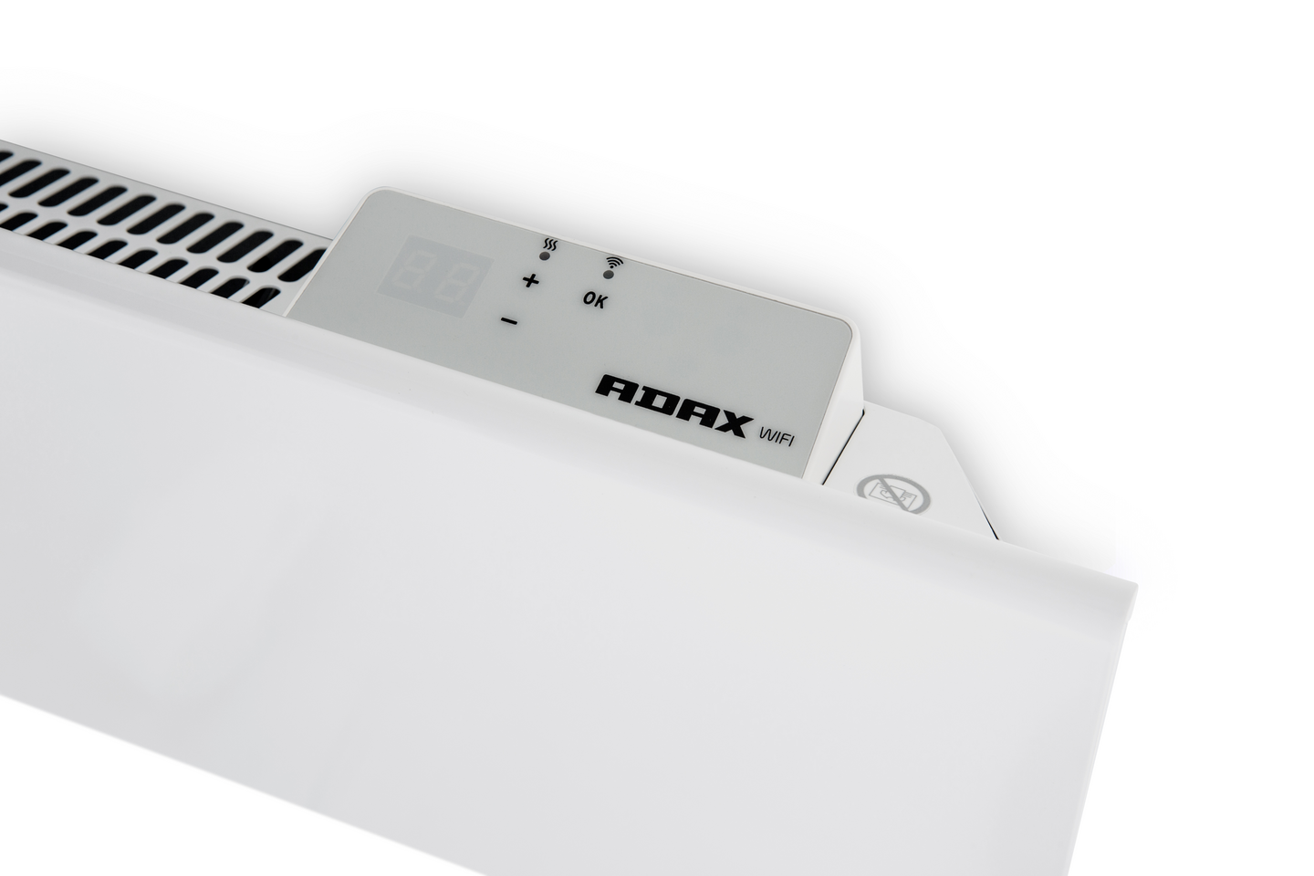 Lämmitin Adax Neo Wifi L 800W 21cm valkoinen lista