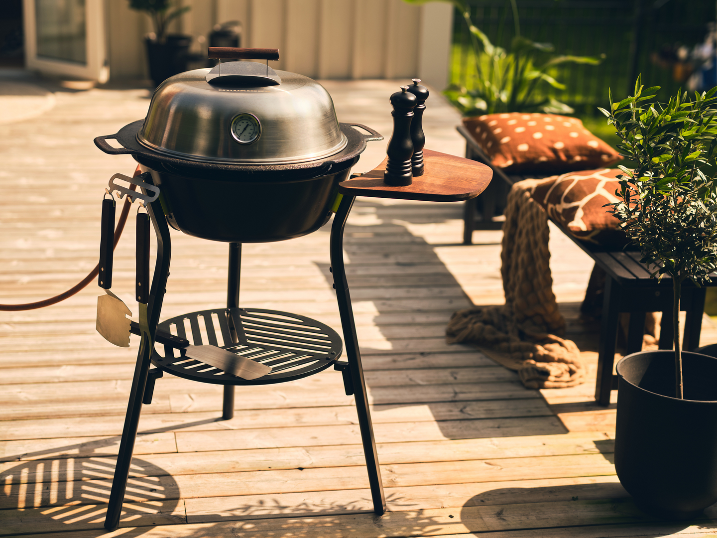 Kaasu 58 LL setti Muurikka musta teräs