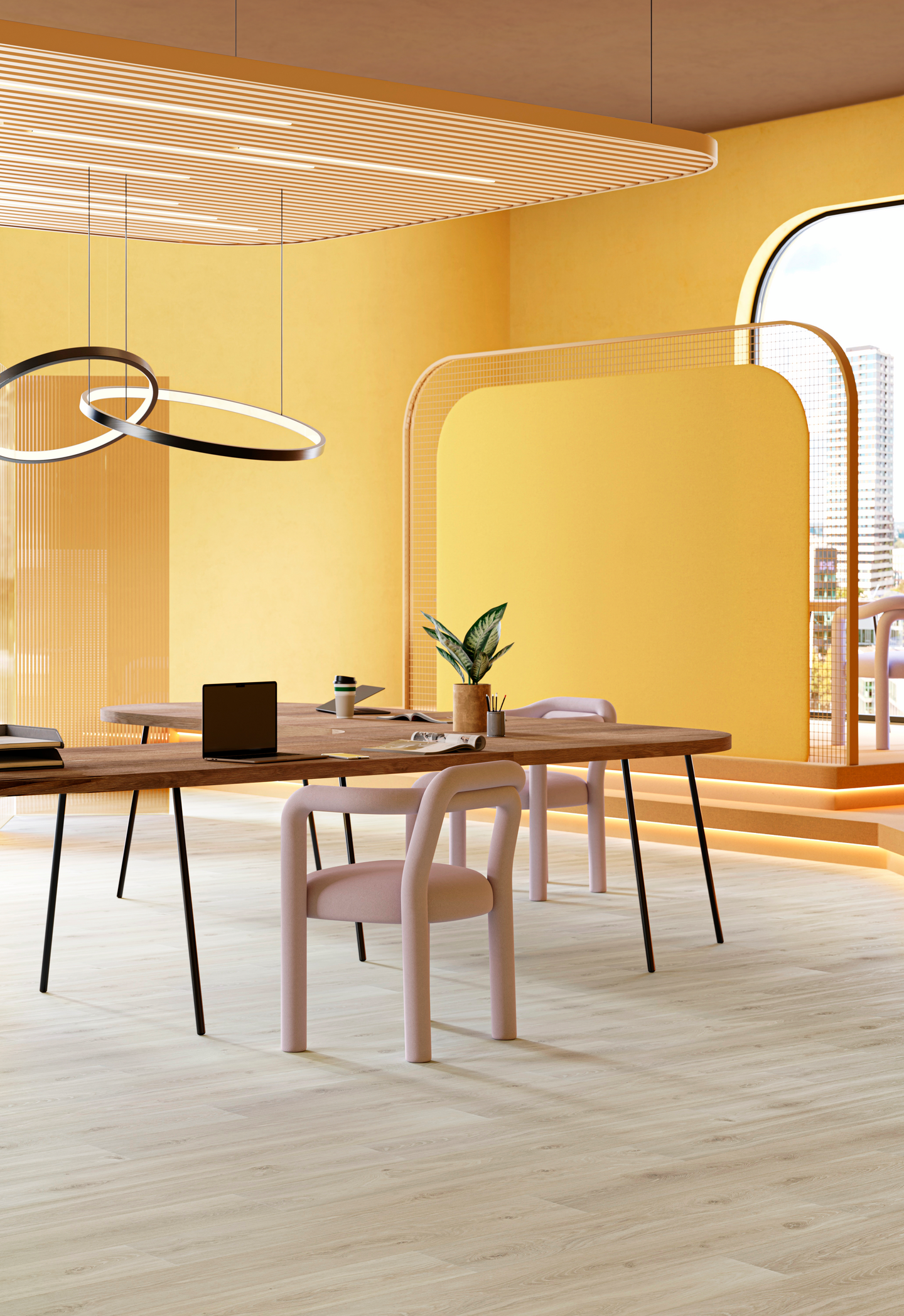 Laminatgulv 1-stav Ocean 8 Bloom Sand Natrual - BerryAlloc