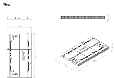 Harjatuuletin VILPE Airidgefelt V2 huopakatto musta
