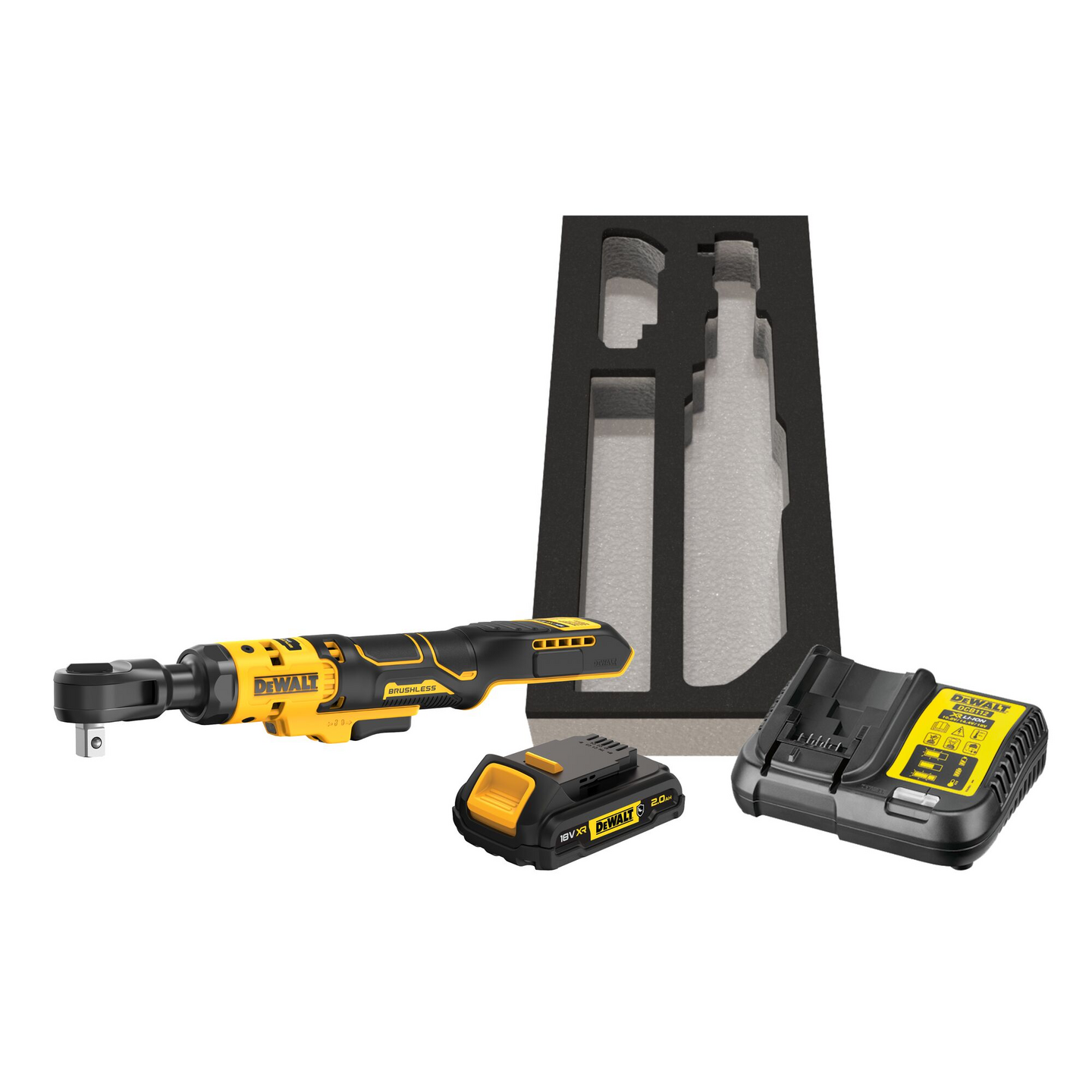 Akkuräikkäväännin DeWalt DCF512D1 18V XR 1/2" 1X2,0Ah