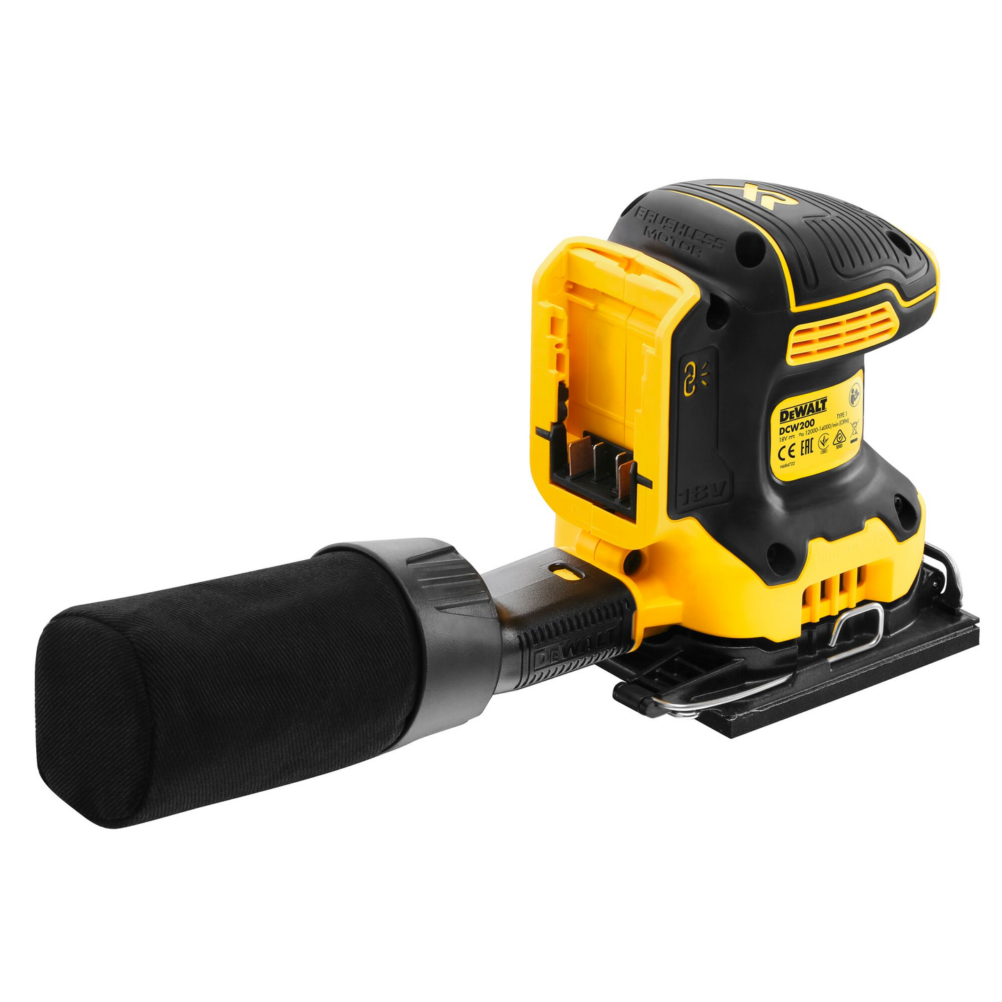 Tasohiomakone DeWalt DCW200NT 18V XR runko TSTAK