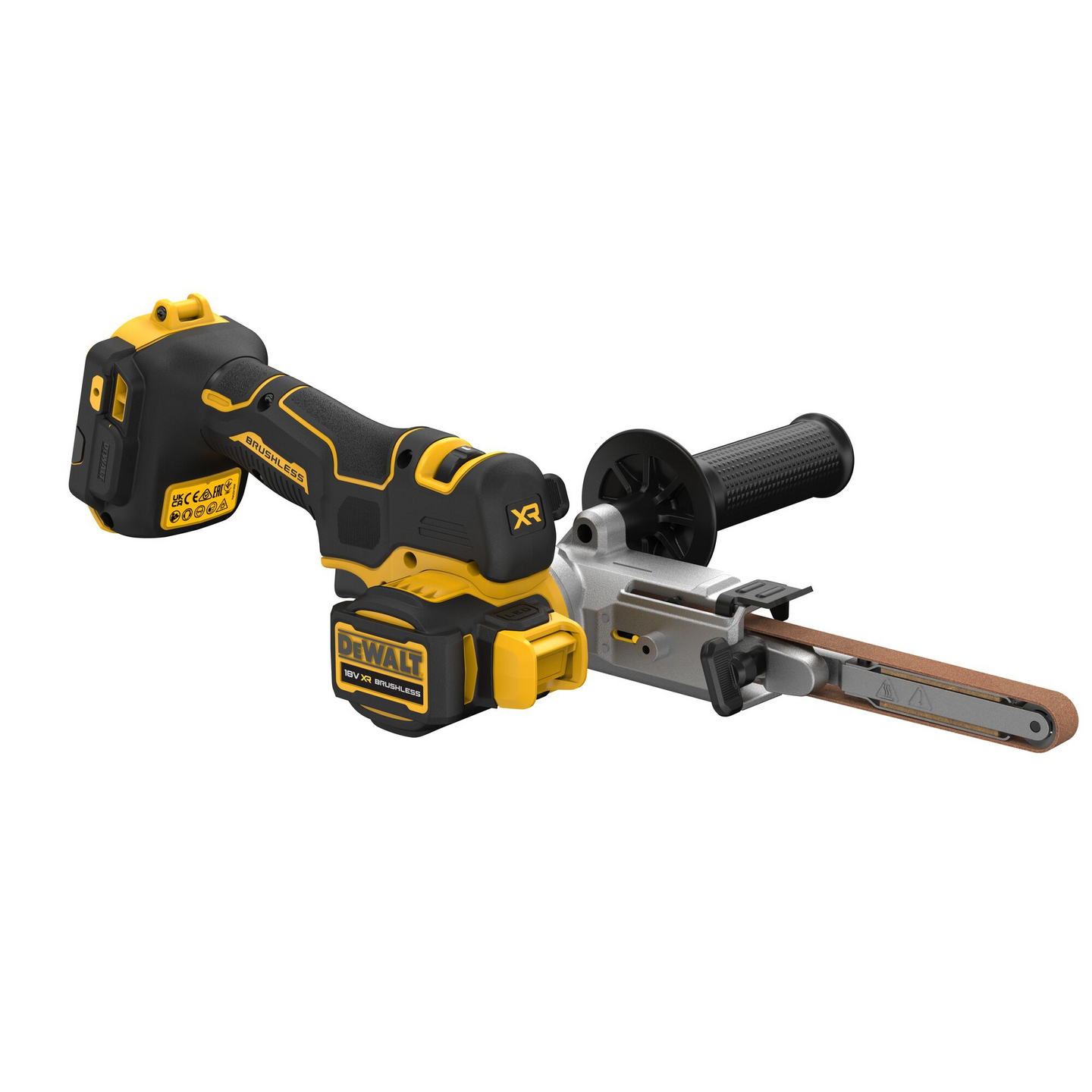 Akkunauhahiomakone DeWalt DCM200N 18V XR runko