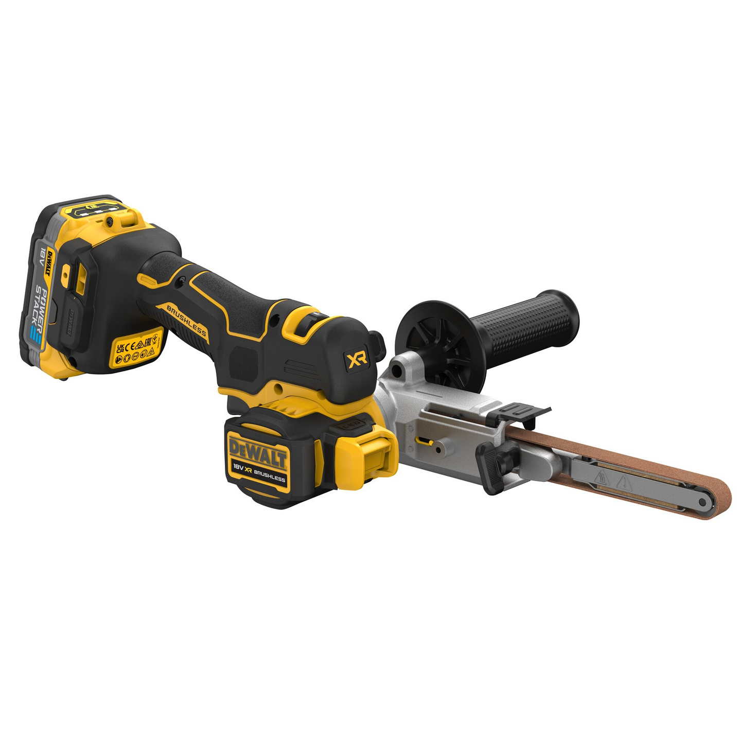 Akkunauhahiomakone DeWalt DCM200E2T 2X1,7AH 18V XR