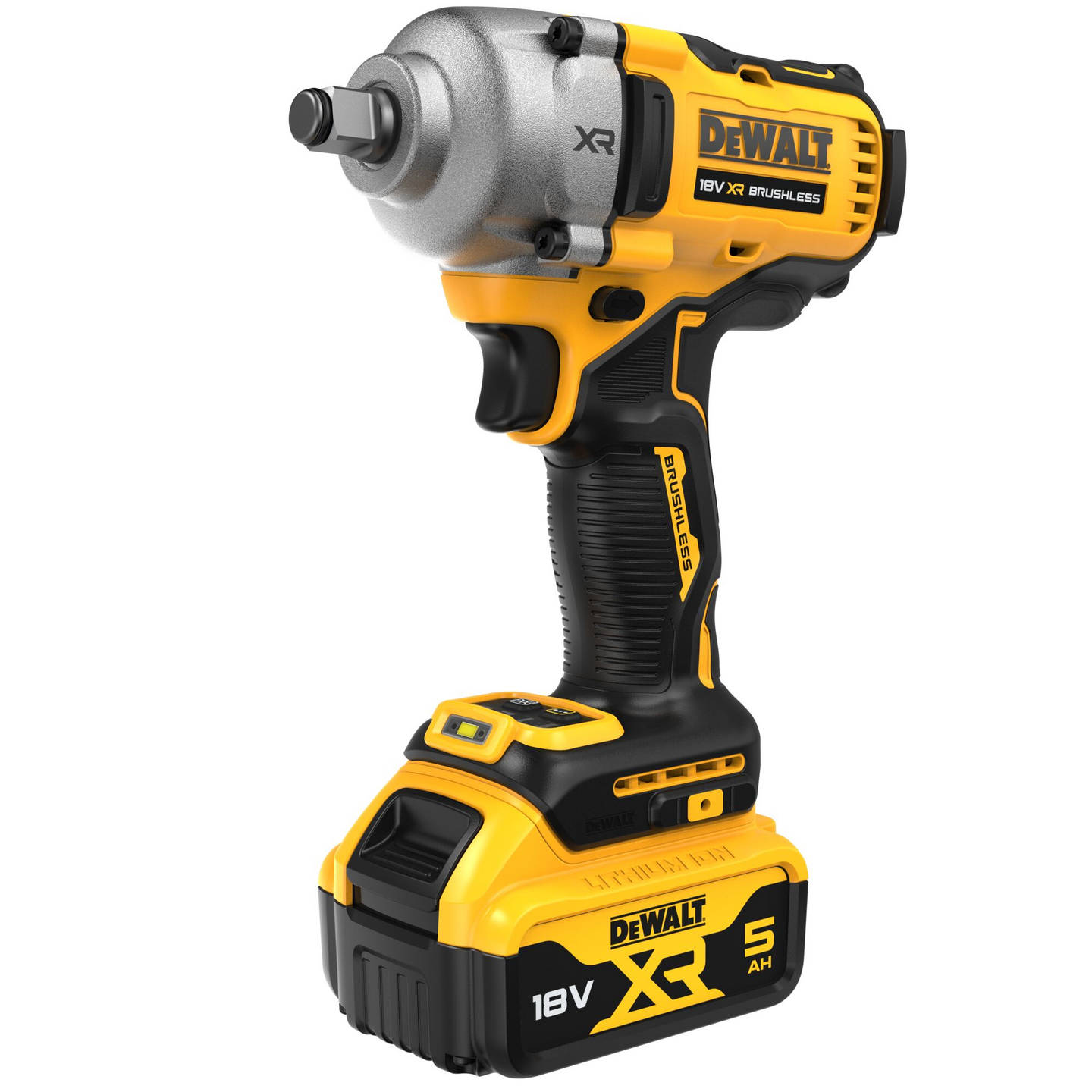 Akkumutterinväännin DeWalt DCF891P2T 18V XR 1/2" 812Nm 2X5,0Ah