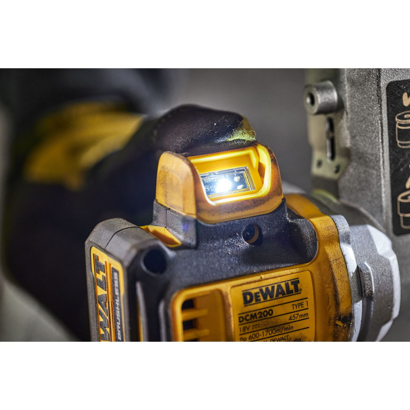 Akkuhiomakone DeWalt DCM200NT 18V XR runko