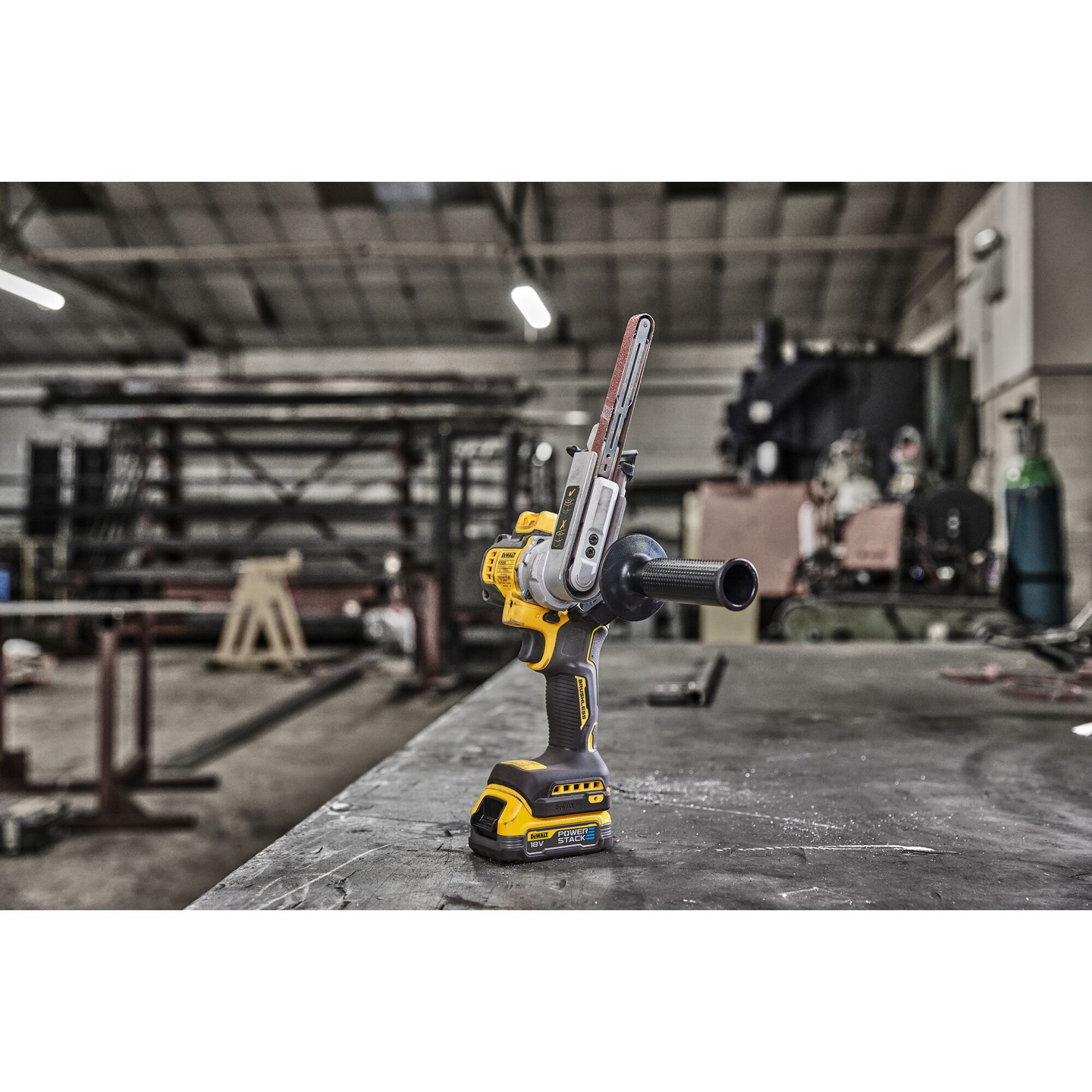 Akkunauhahiomakone DeWalt DCM200E2T 2X1,7AH 18V XR