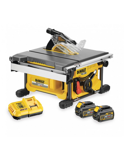 Akkupöytäsaha DeWalt DCS7485T2 54V 2x6,0Ah XR Flexvolt