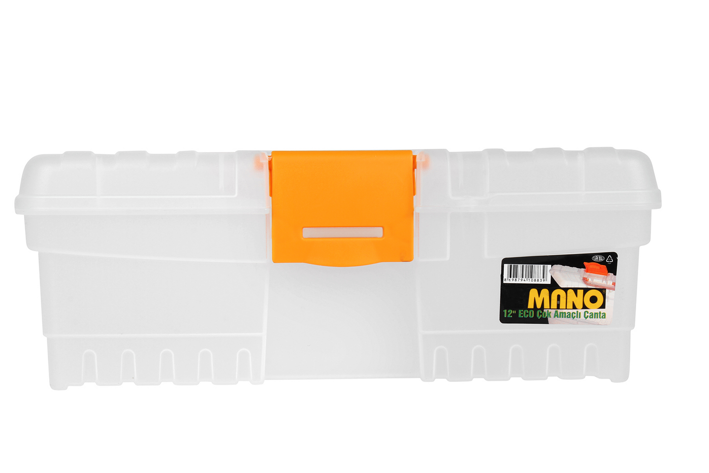 Työkalupakki Mano 12" Eco läpinäkyvä