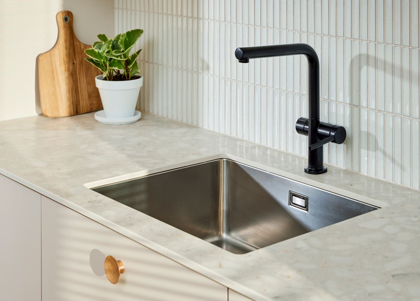 Keraaminen taso Ylämaan Graniitti New Terrazzo