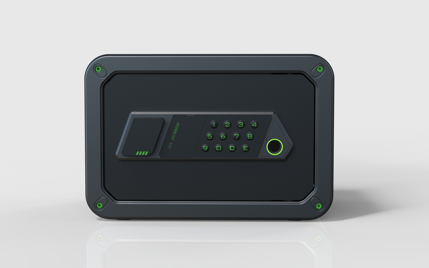 Turvakaappi Pisla sormenjälkilukijalla 200x300x200mm