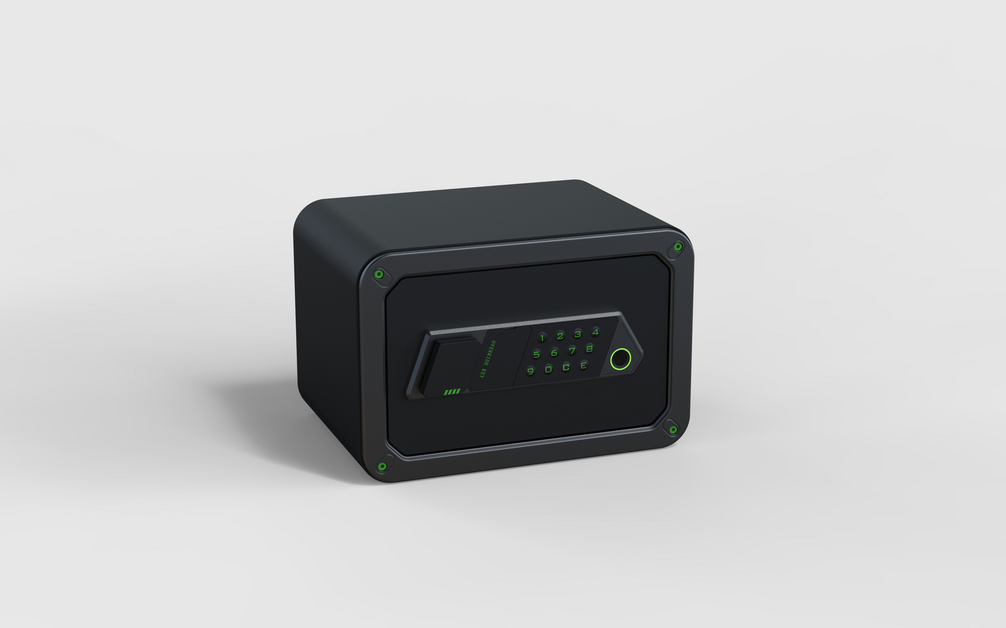 Turvakaappi Pisla sormenjälkilukijalla 200x300x200mm