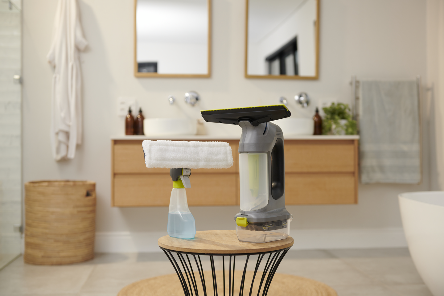 Ikkunapesuri Ryobi RWV18-0 18V ONE+ ilman akkua