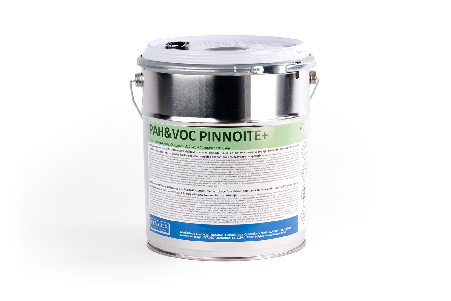 Epoksipinnoite PAH & VOC Pinnoite+ 2-komponentti 10kg