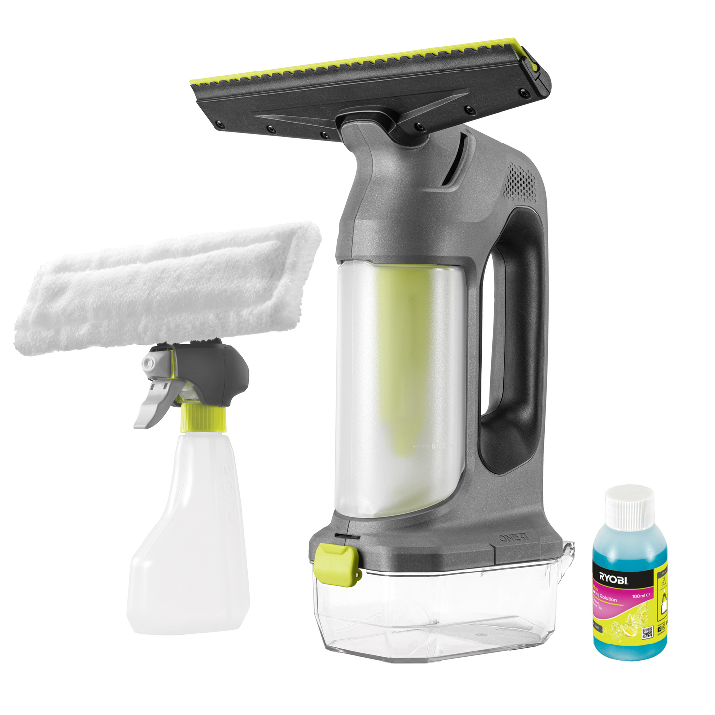 Ikkunapesuri Ryobi RWV18-0 18V ONE+ ilman akkua