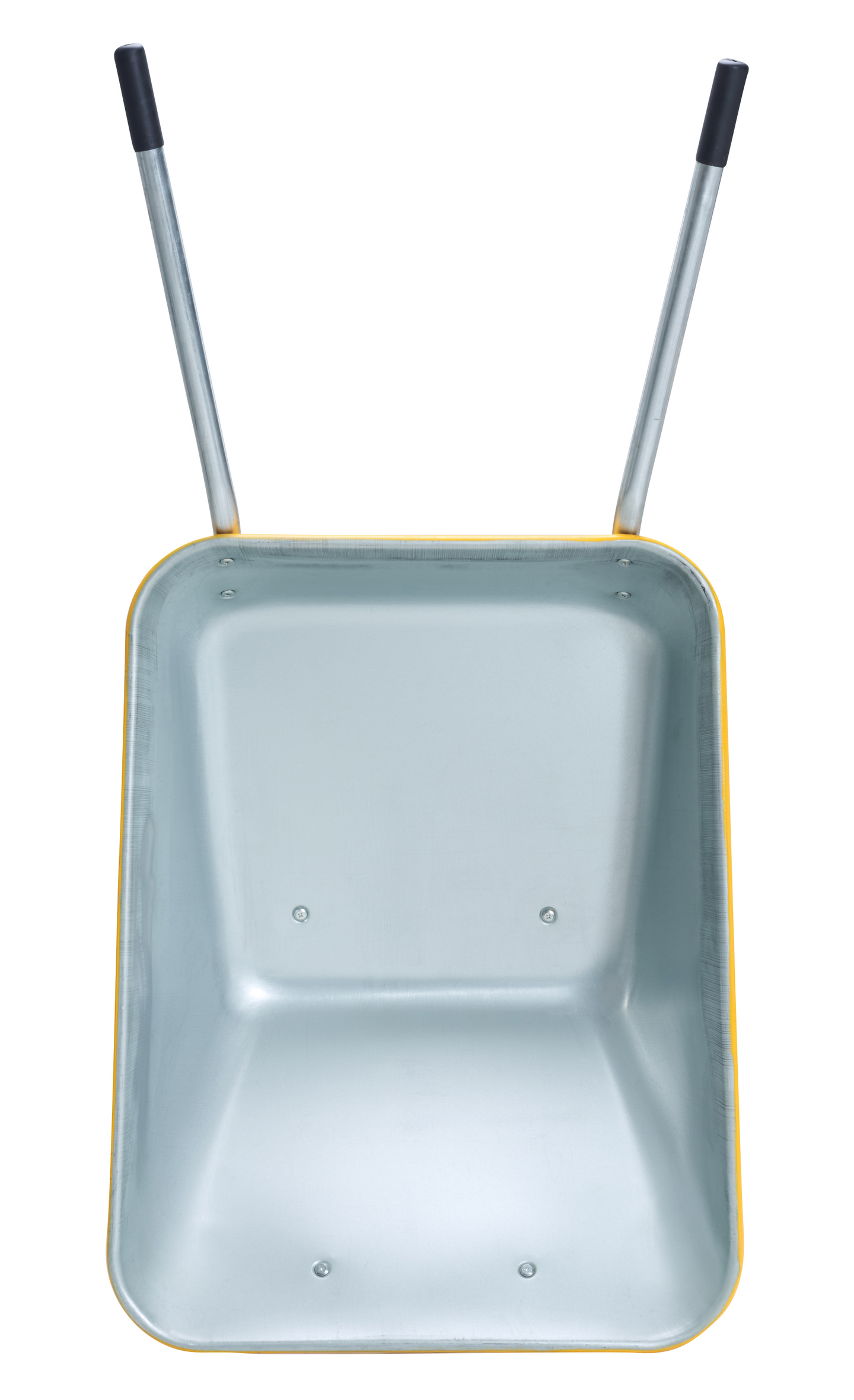 Kottikärryt Prof 120L keltainen puhkeamattomalla renkaalla