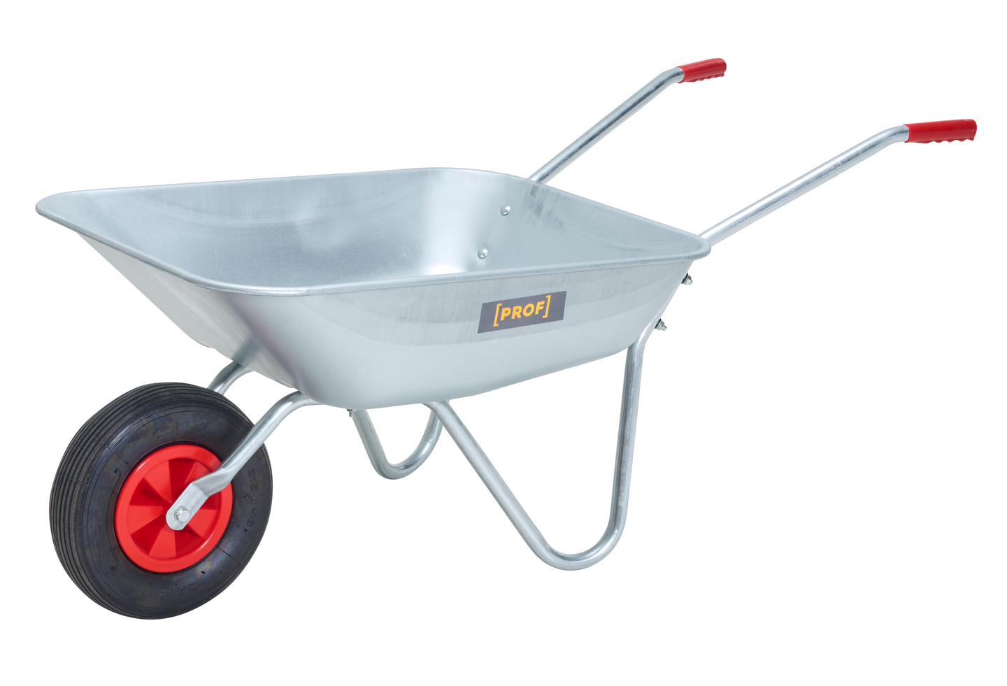 Kottikärryt Prof 70L galvanoitu ilmarenkaalla