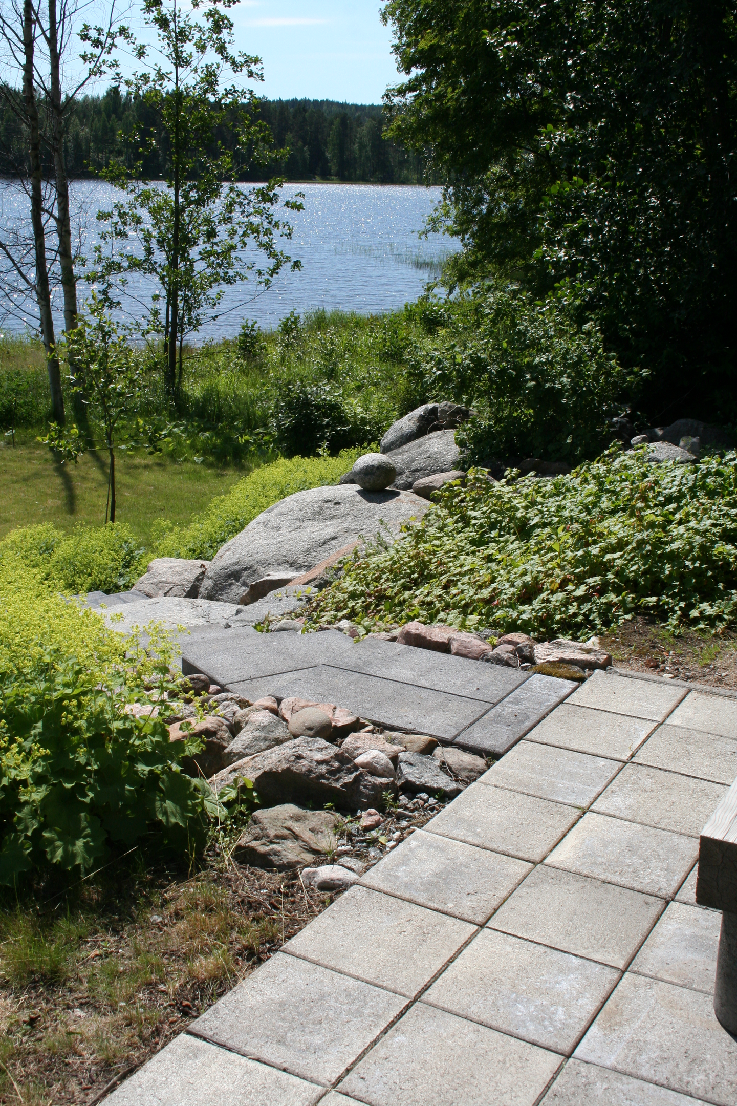 Betonilaatta HB 398x398x50mm harmaa 72kpl/lava 1345kg/lava