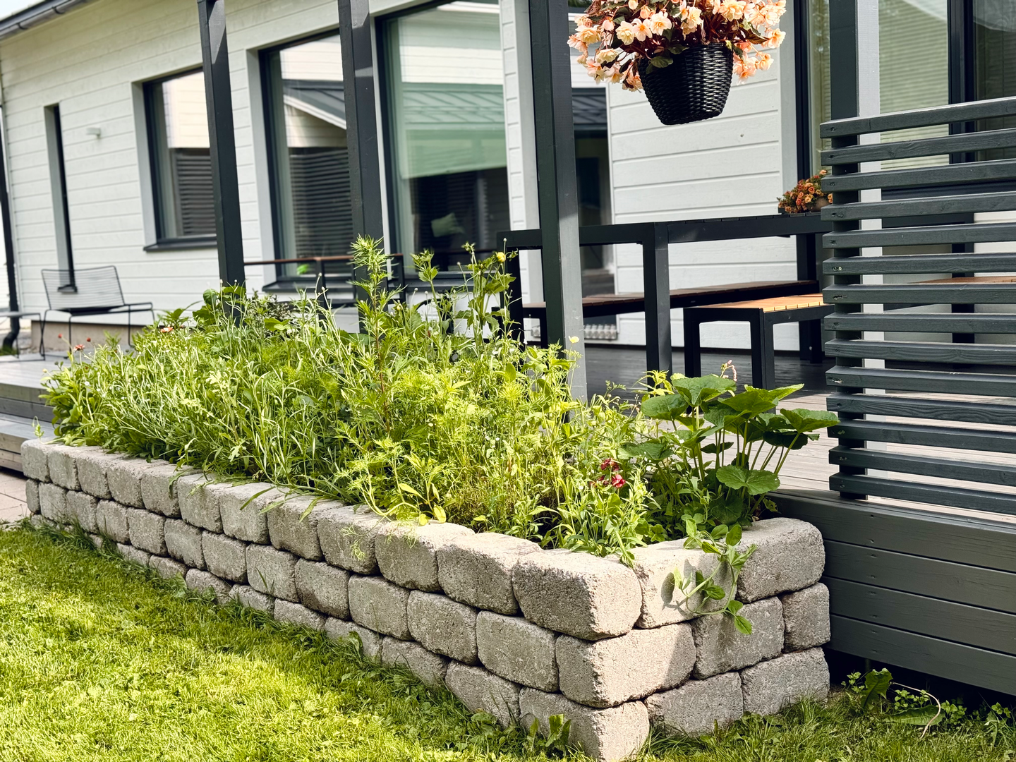 Patinoitu muurikivi HB 320x160x160mm iso harmaa 54kpl/lava 1020kg/lava