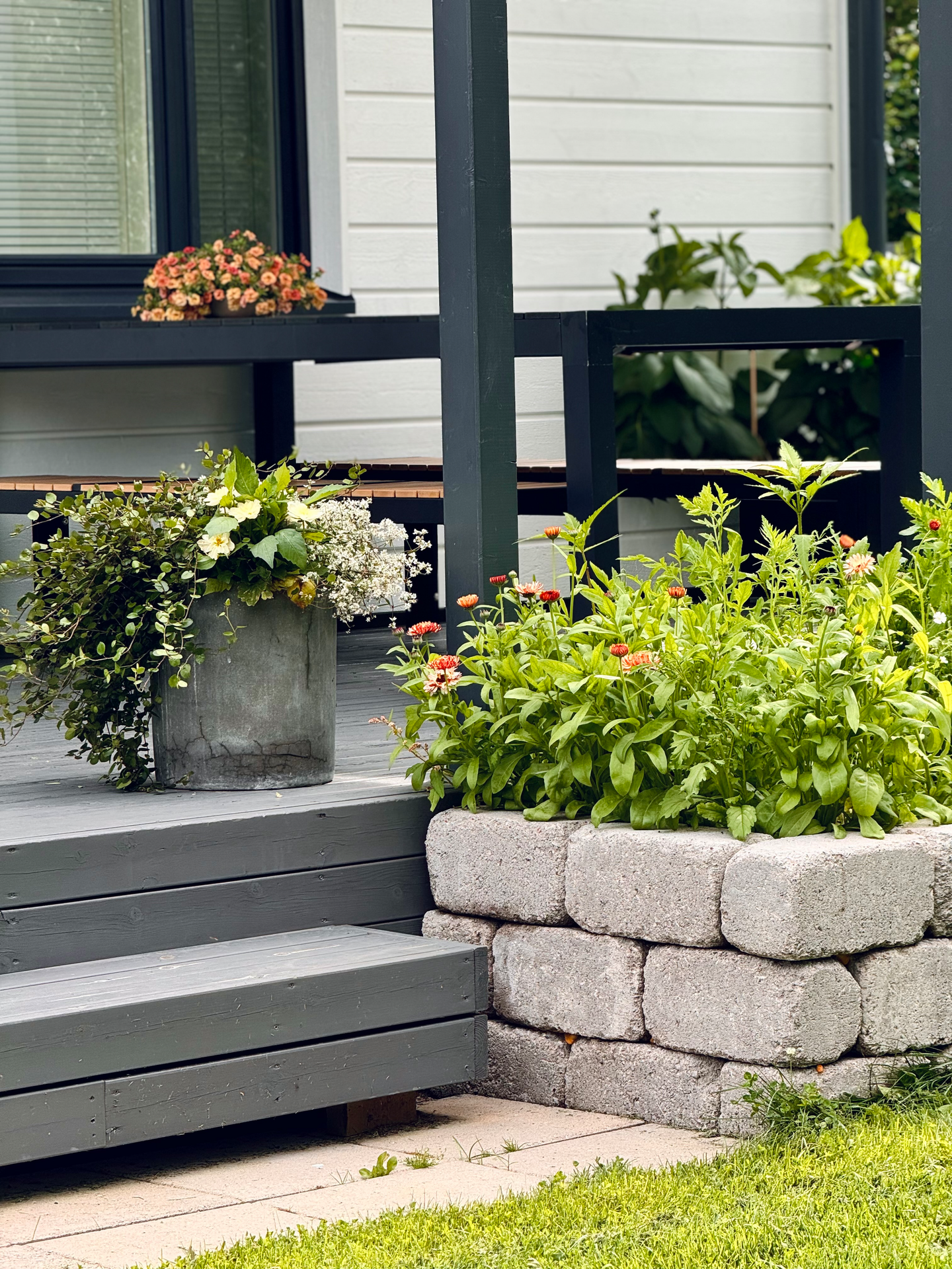 Patinoitu muurikivi HB 320x160x160mm iso harmaa 54kpl/lava 1020kg/lava