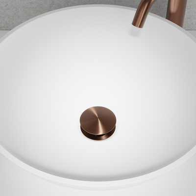 Pohjaventtiili Scandtap Steel Pop-up universal Duo Amber 10917