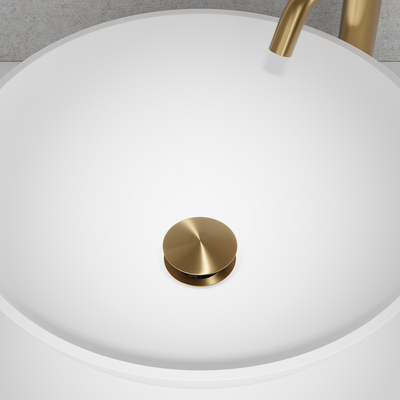 Pohjaventtiili Scandtap Steel Pop-up universal Duo Sand 10916