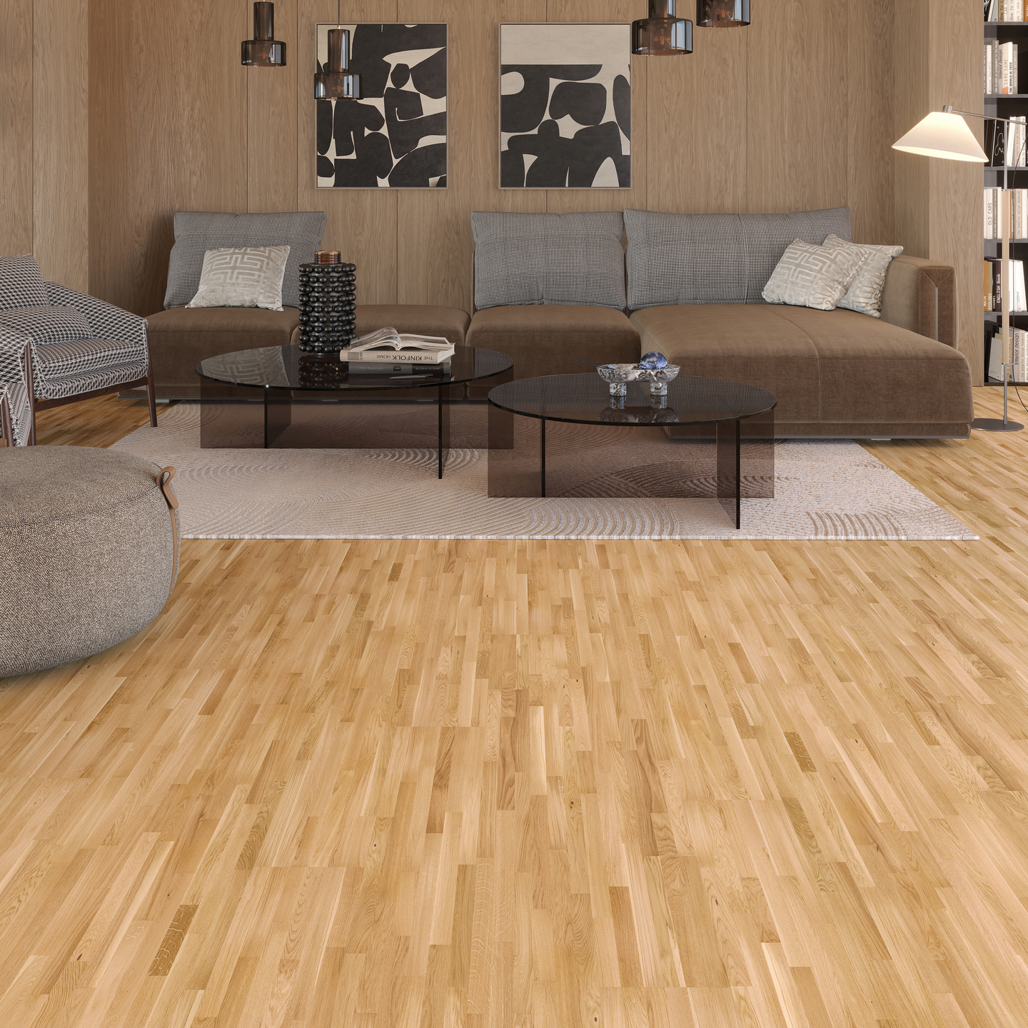 Parketti Oak Azure Window 6S matta 2200x180x14mm 2,77m2