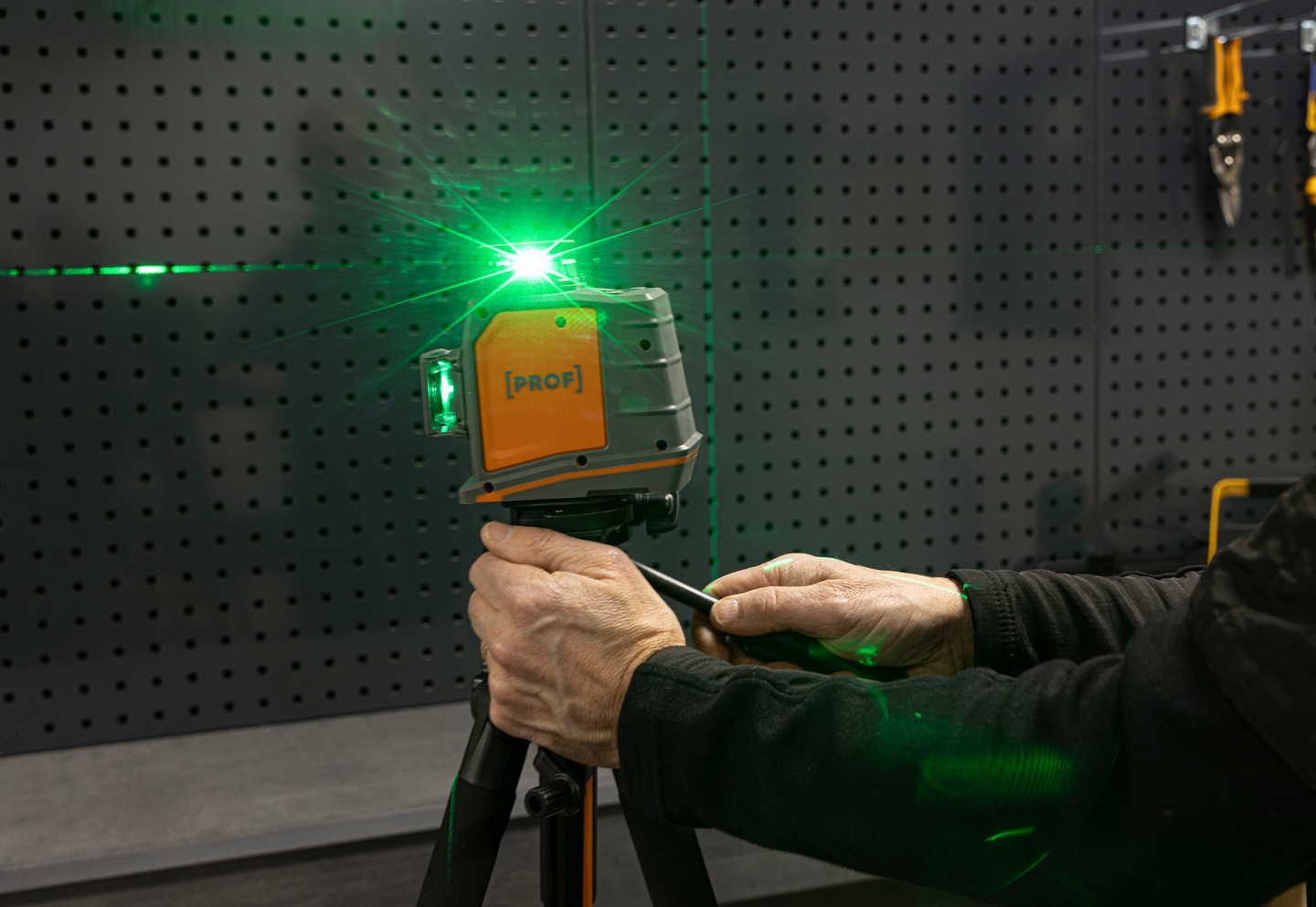 LINJELASER PROF 3/360G GRÖN