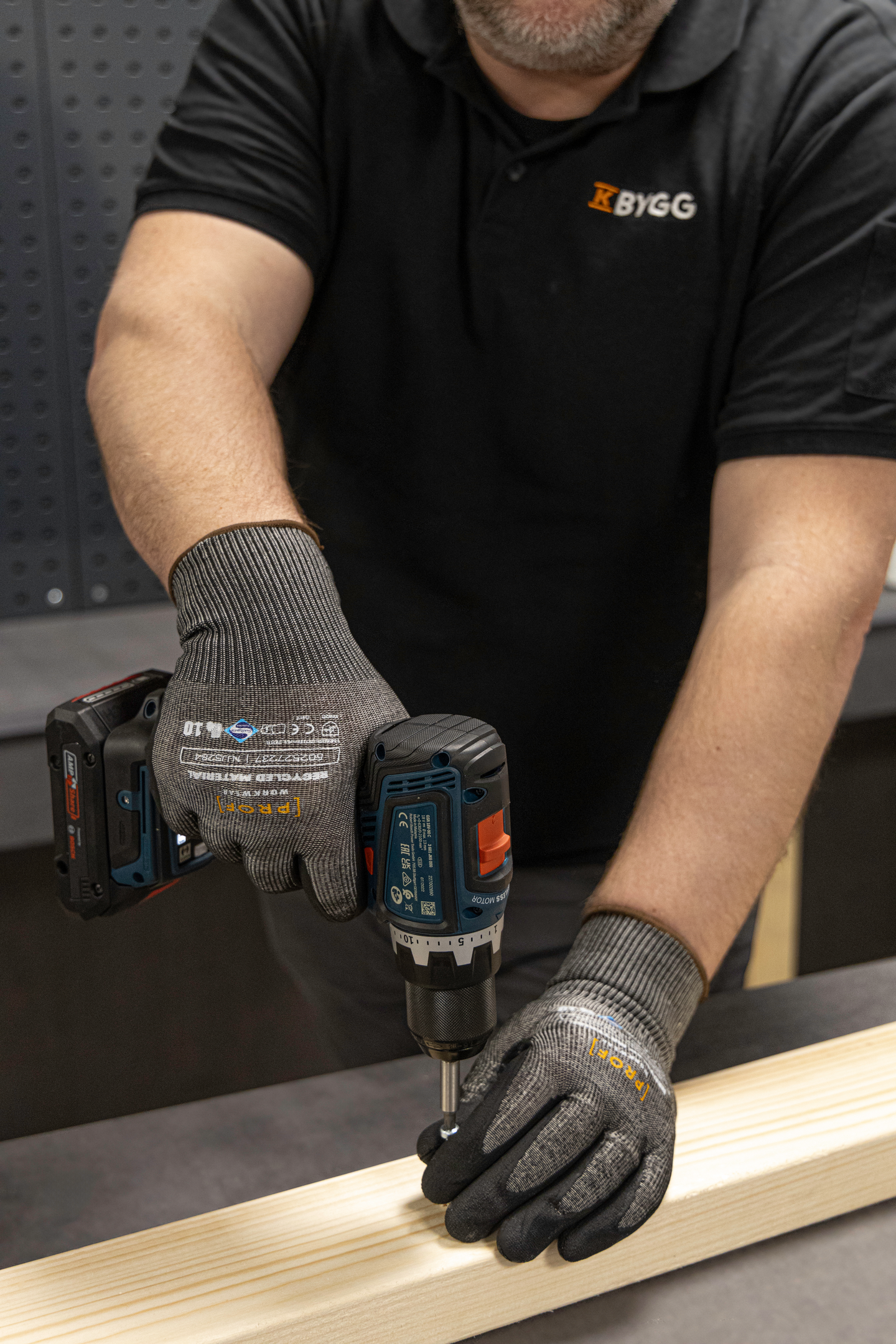 SKÄRSKYDDSHANDSKE PROF 12 RECYC CUT C