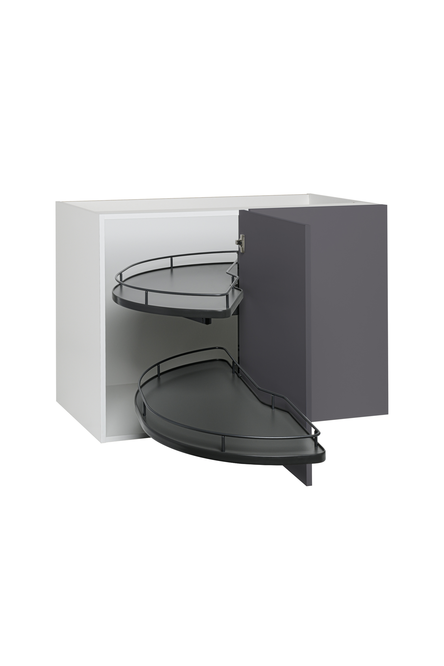 Piilokulmakaappi Cello Keittiö 100cm levykarusellilla ja oikeakätisellä ovella