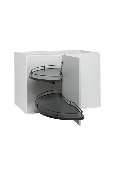 Piilokulmakaappi Cello Keittiö 100cm levykarusellilla ja oikeakätisellä ovella