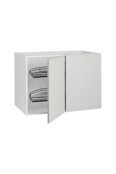 Piilokulmakaappi Cello Keittiö 100cm lankakarusellilla ja oikeakätisellä ovella