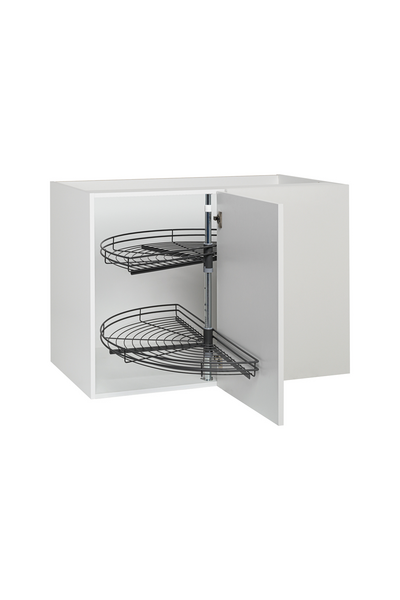 Piilokulmakaappi Cello Keittiö 100cm lankakarusellilla ja oikeakätisellä ovella