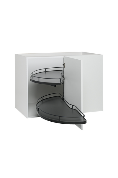 Piilokulmakaappi Cello Keittiö 100cm levykarusellilla ja oikeakätisellä ovella