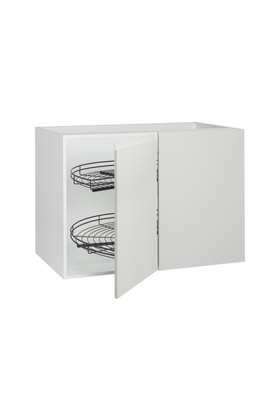 Piilokulmakaappi Cello Keittiö 100cm lankakarusellilla ja oikeakätisellä ovella