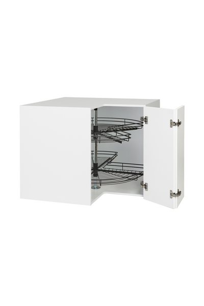 Alakulmakaappi Cello Keittiö 90x90cm lankakarusellilla