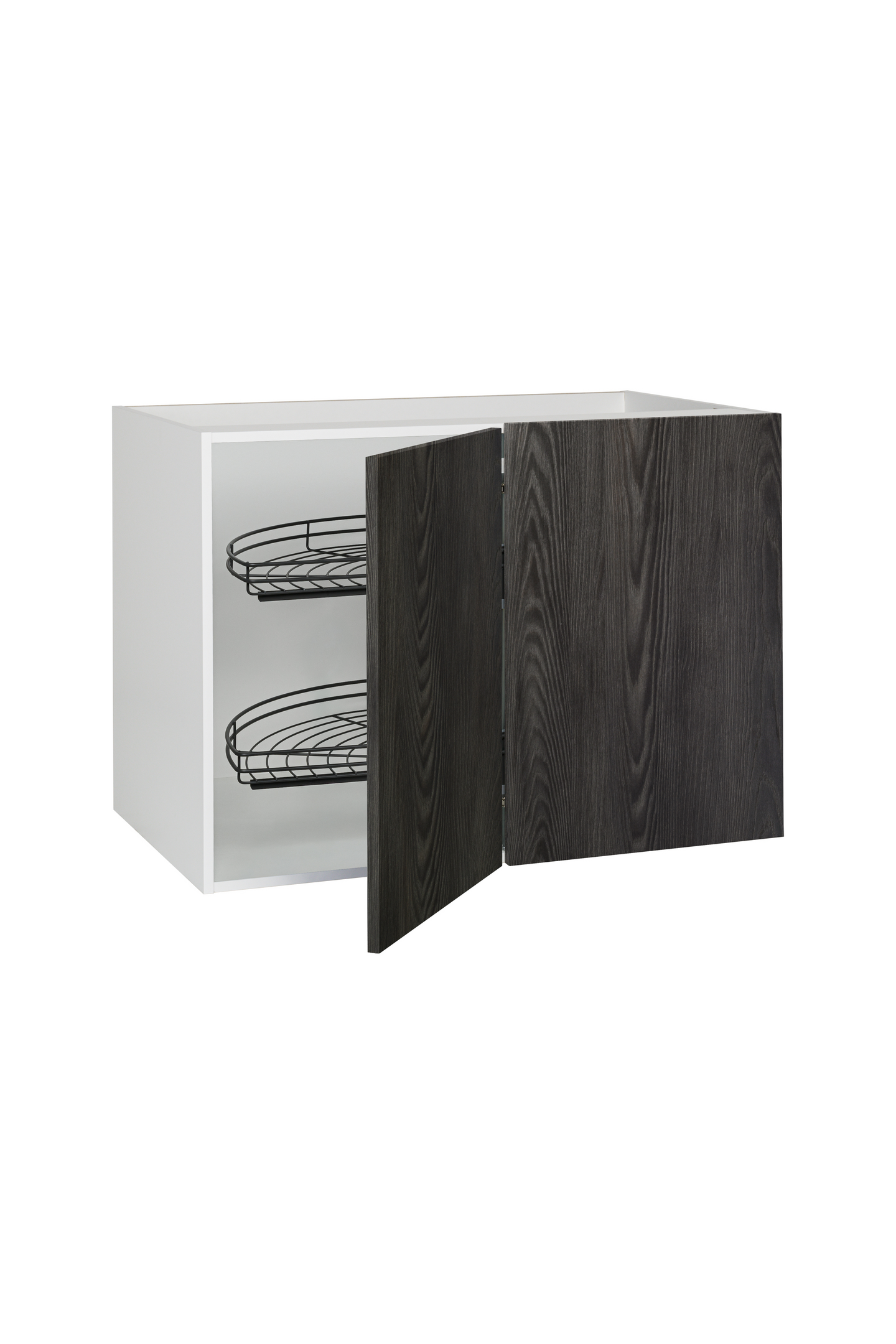 Piilokulmakaappi Cello Keittiö 100cm lankakarusellilla ja oikeakätisellä ovella