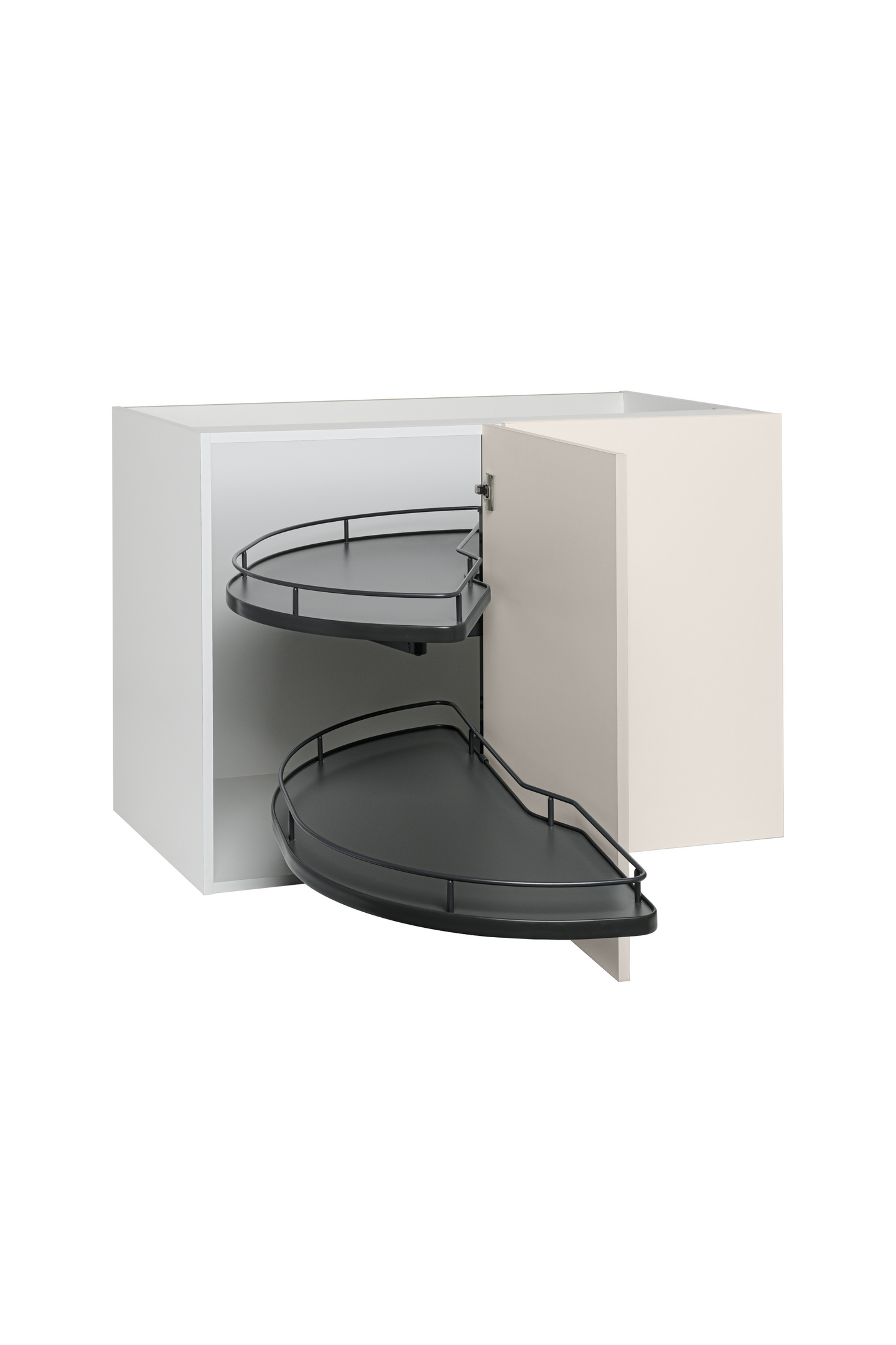 Piilokulmakaappi Cello Keittiö 100cm levykarusellilla ja oikeakätisellä ovella