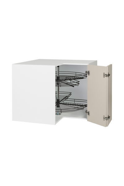 Alakulmakaappi Cello Keittiö 90x90cm lankakarusellilla