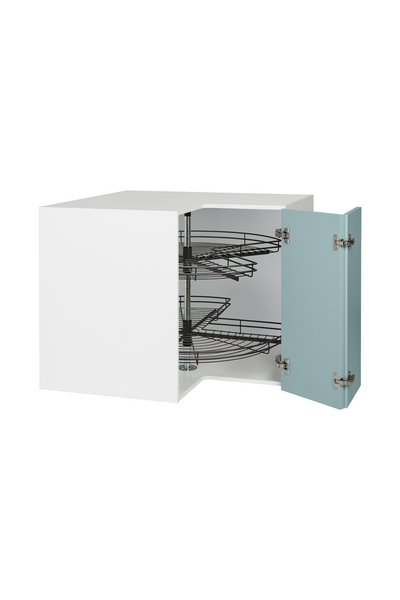 Alakulmakaappi Cello Keittiö 90x90cm lankakarusellilla