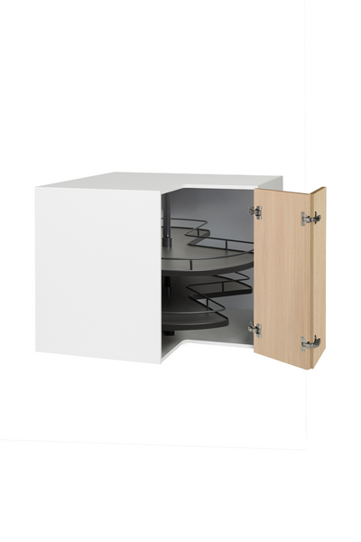 Alakulmakaappi Cello Keittiö 90x90cm levykarusellilla