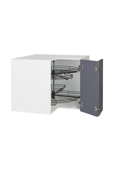 Alakulmakaappi Cello Keittiö 90x90cm lankakarusellilla