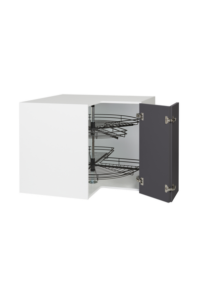 Alakulmakaappi Cello Keittiö 90x90cm lankakarusellilla