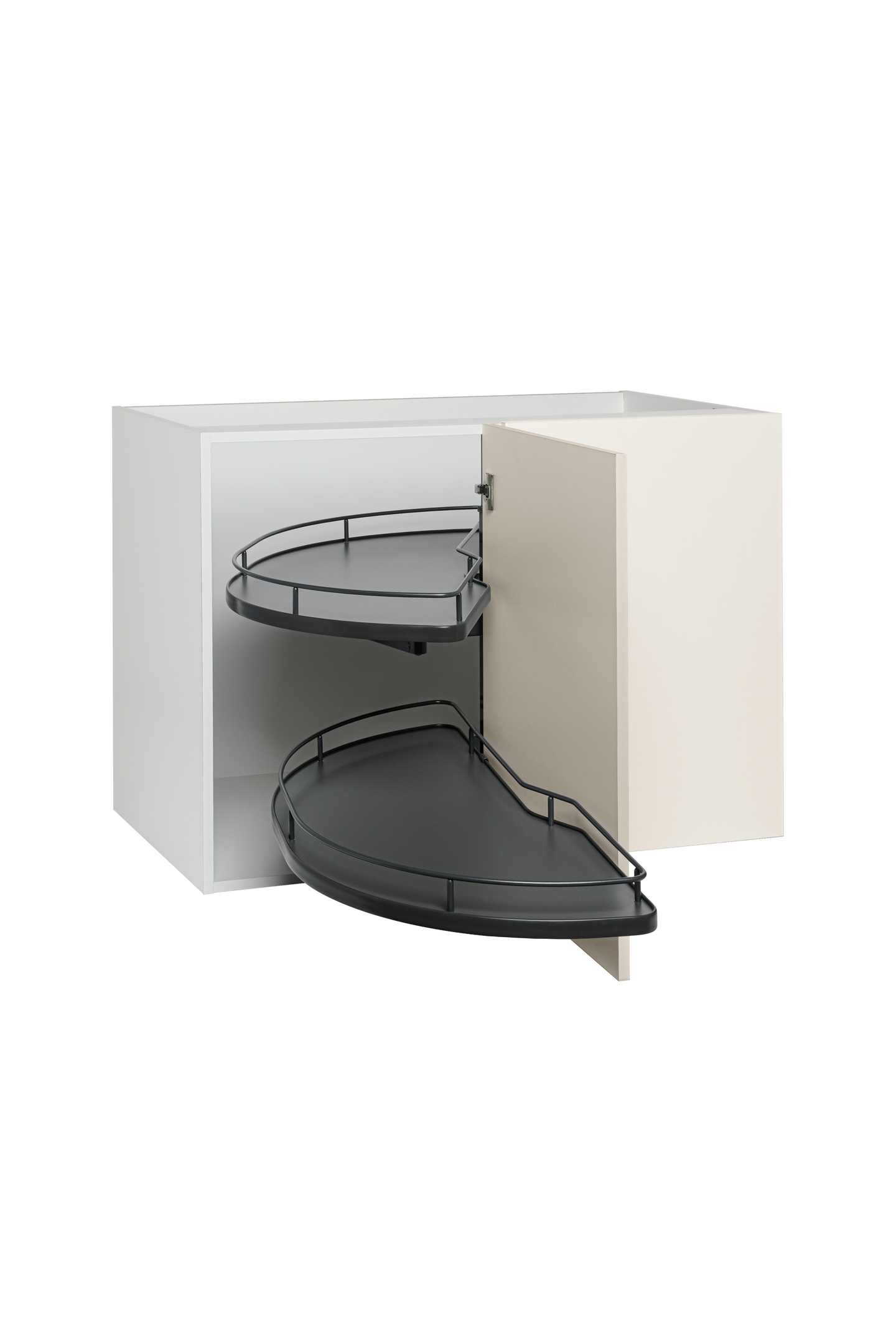 Piilokulmakaappi Cello Keittiö 100cm levykarusellilla ja oikeakätisellä ovella