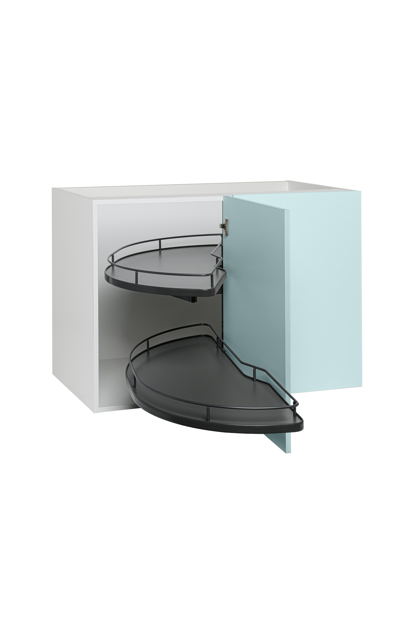 Piilokulmakaappi Cello Keittiö 100cm levykarusellilla ja oikeakätisellä ovella