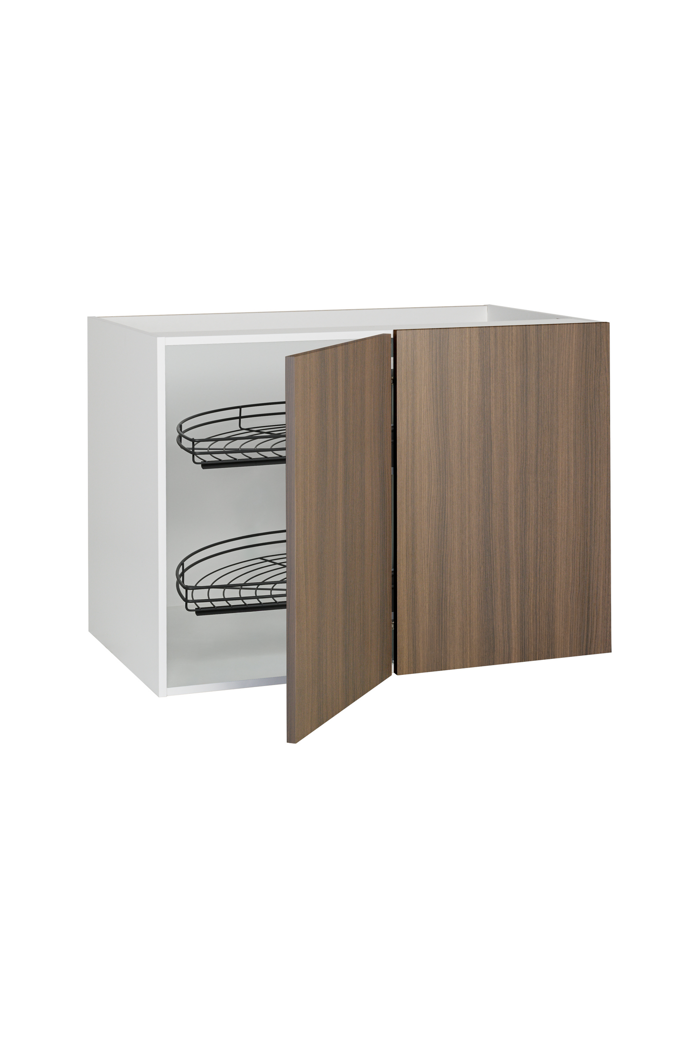 Piilokulmakaappi Cello Keittiö 100cm lankakarusellilla ja oikeakätisellä ovella