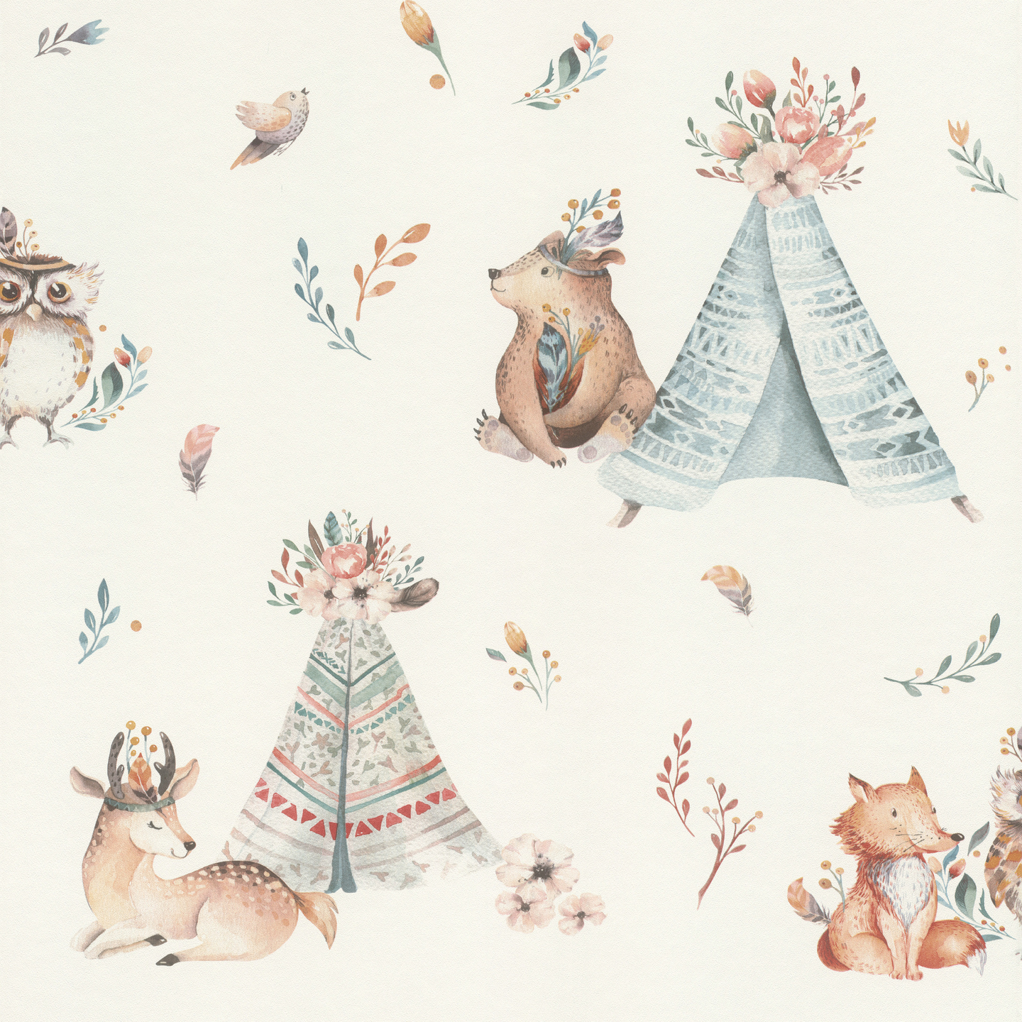 Kuitutapetti Rasch Kids World II 301410 10,05m